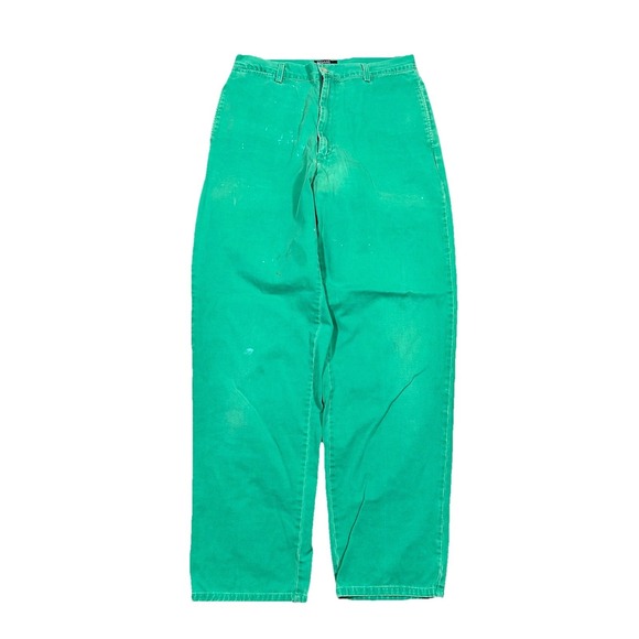 Polo Ralph Lauren Other - Vintage Polo Ralph Lauren Classic Chino Pants 30x32 Aqua Seafoam Green Stained